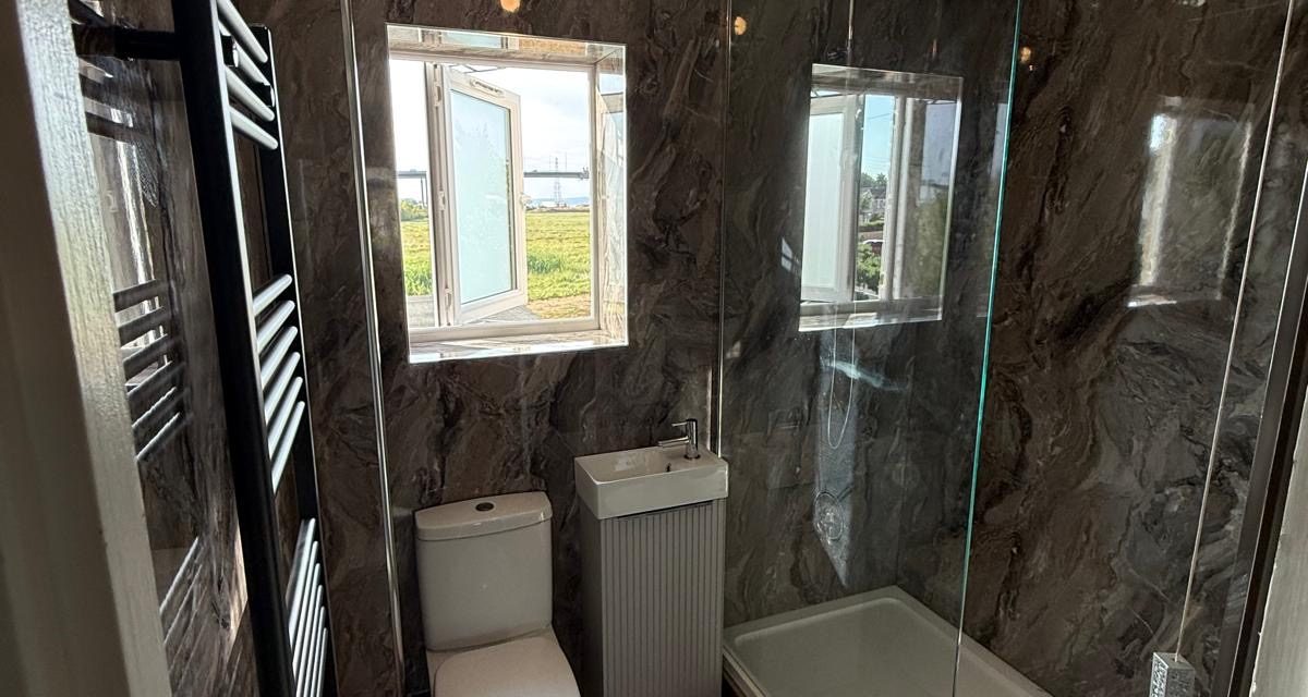 Bath Removed & Replaced with Walk-In Shower in Pill, North Somerset