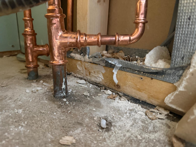 boiler pipework repair iin weston-super-mare north somerset by teddy tails plumbing matt tailby
