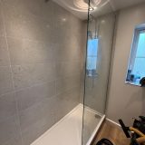 bathroom makover walk in shower weston-super-mare somerset