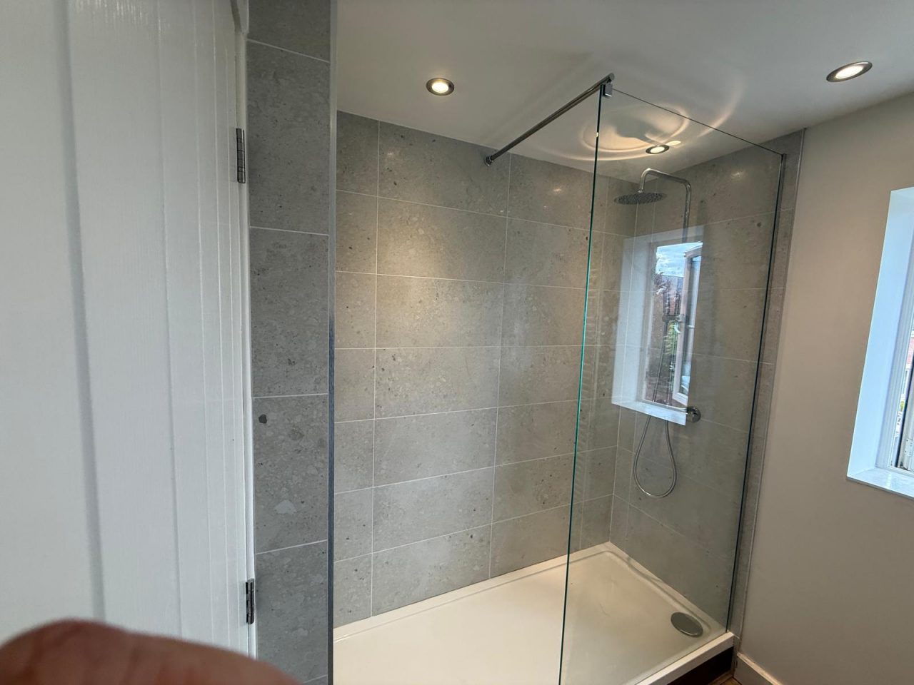 bathroom makover walkin shower weston-super-mare somerset